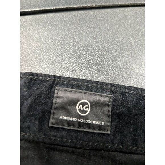 AG Adriano Goldschmied Black Coated Farrah Skinny Ankle High-Rise Jean Women's - Picture 4 of 9